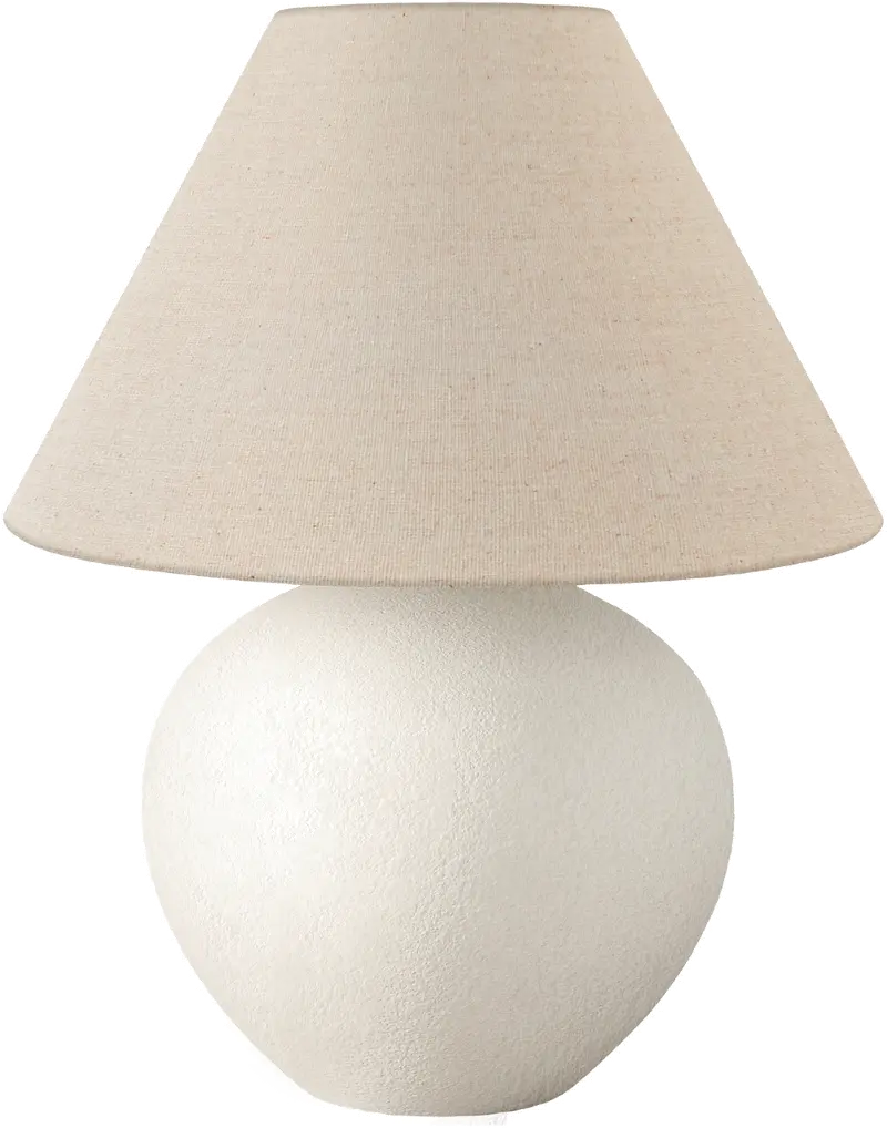 16 Inch Cream Table Lamp