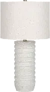 28 Inch Cream Resin Transitional Table Lamp