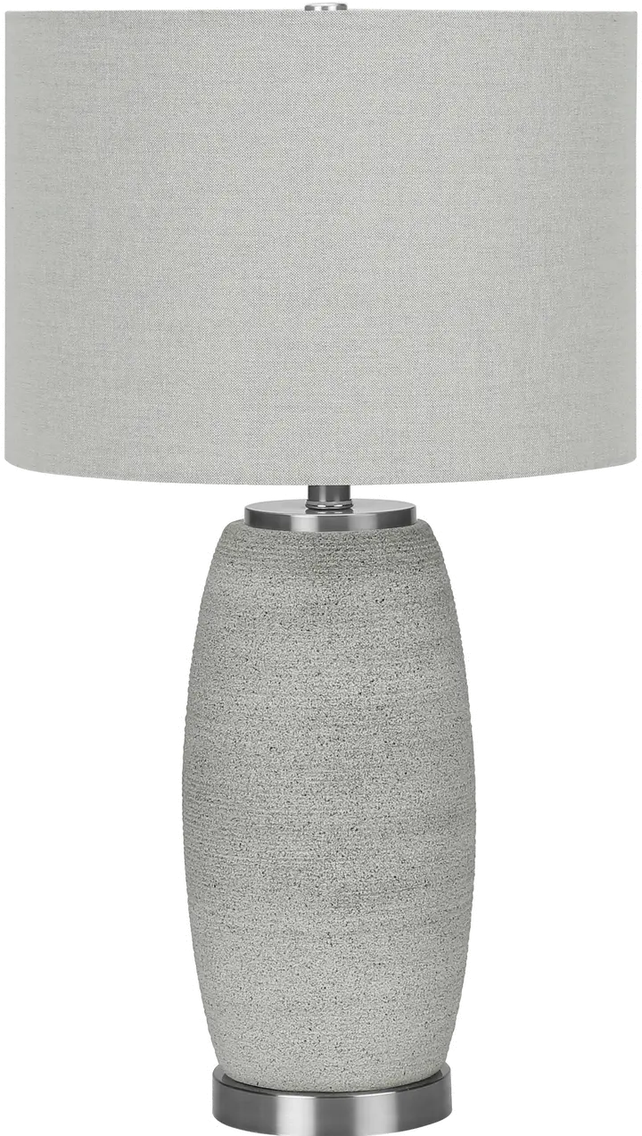 25 Inch Gray Table Lamp-1