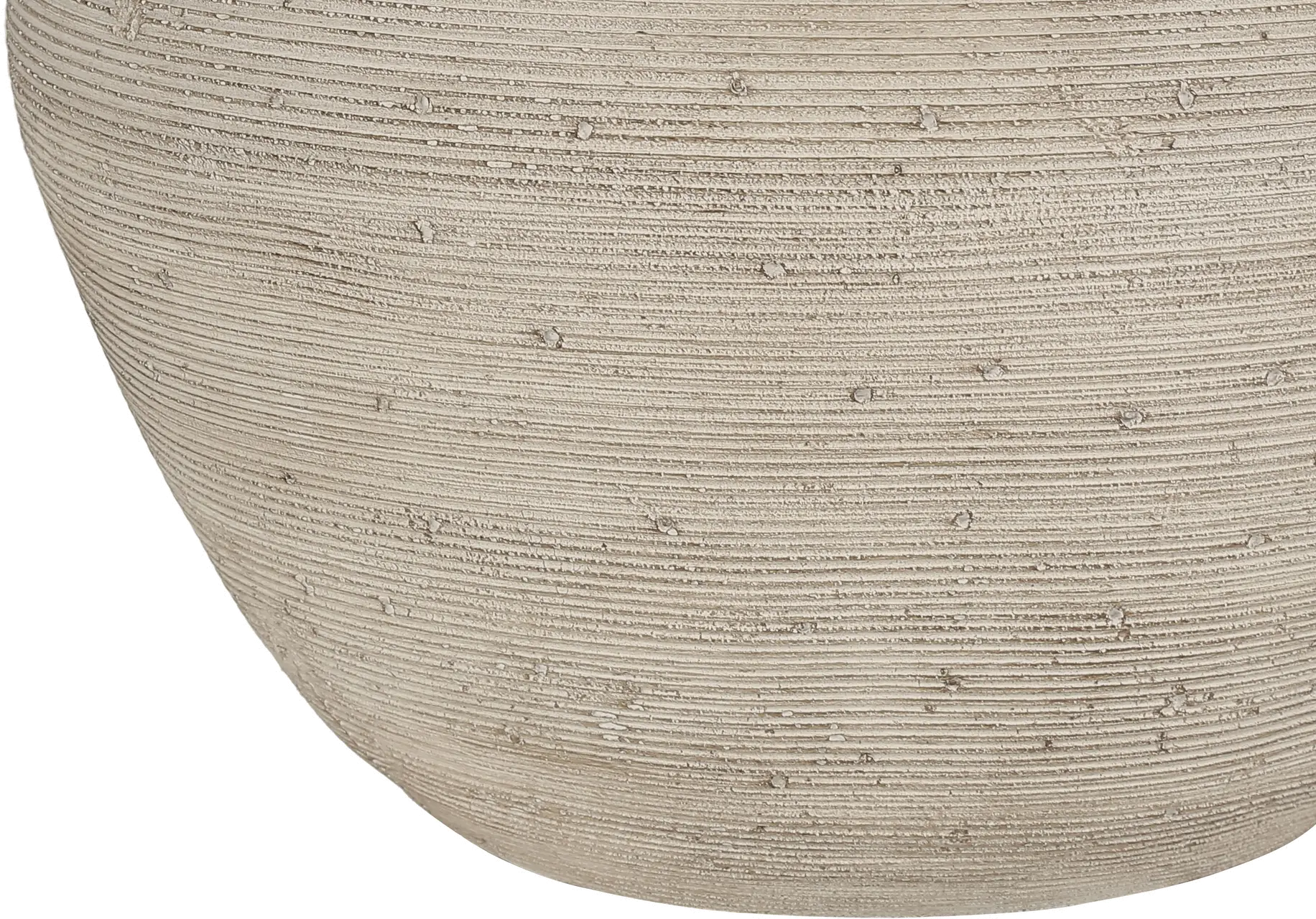 25 Inch Cream Concrete Table Lamp-5