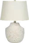 20 Inch Cream Concrete Table Lamp