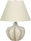21 Inch Cream Resin Table Lamp