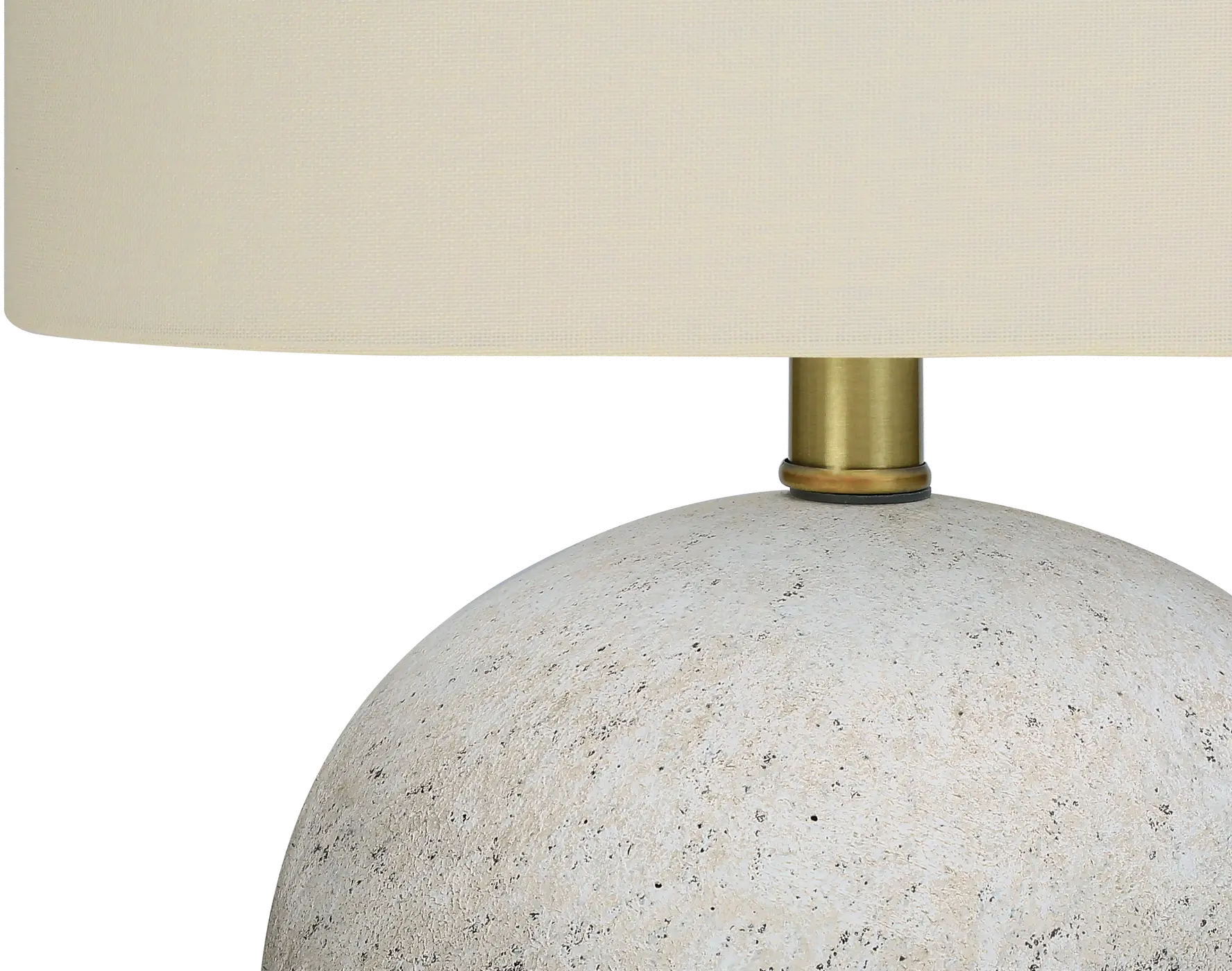 20 Inch Gray Concrete Table Lamp-4