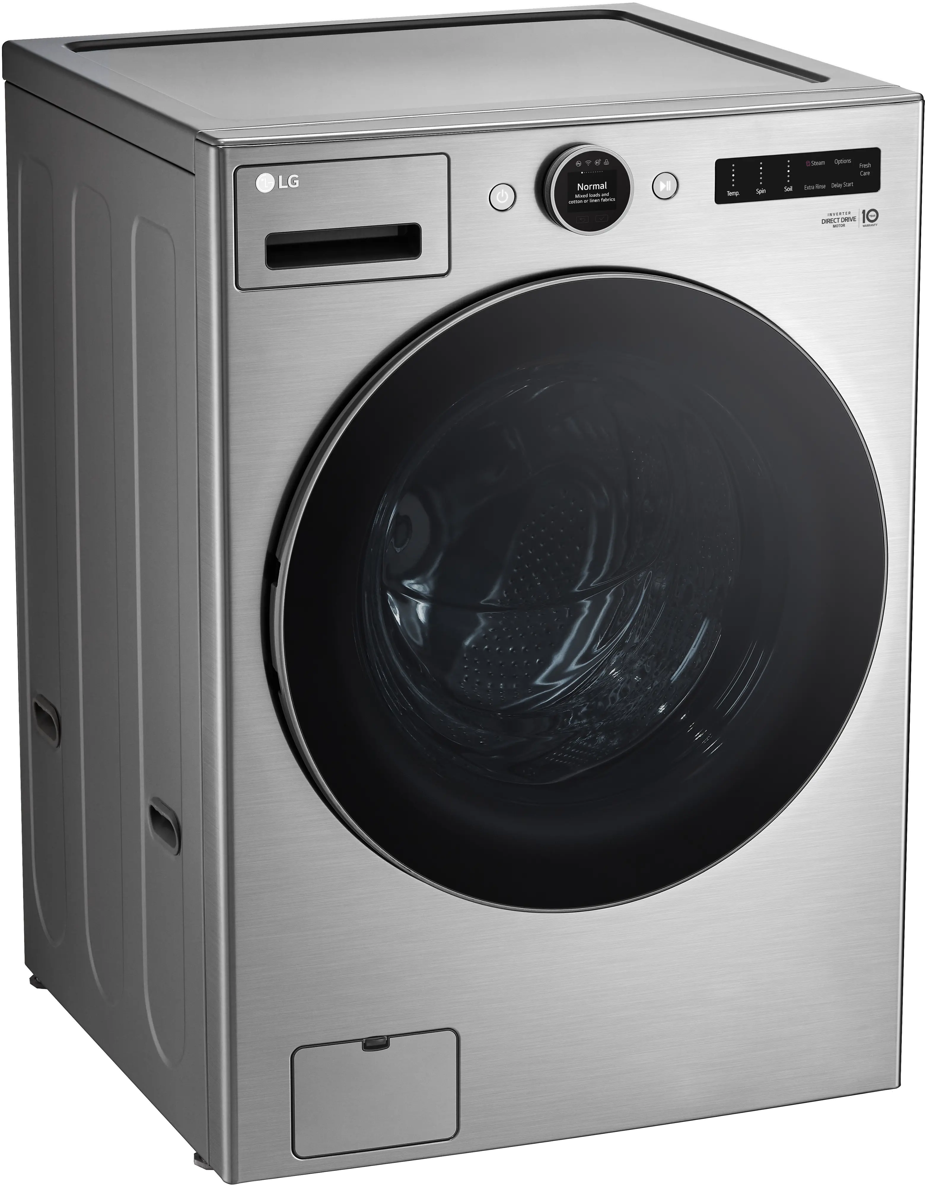 WM5700HVA LG 4.5 Cu Ft Front Load Washer - Graphite Steel-12