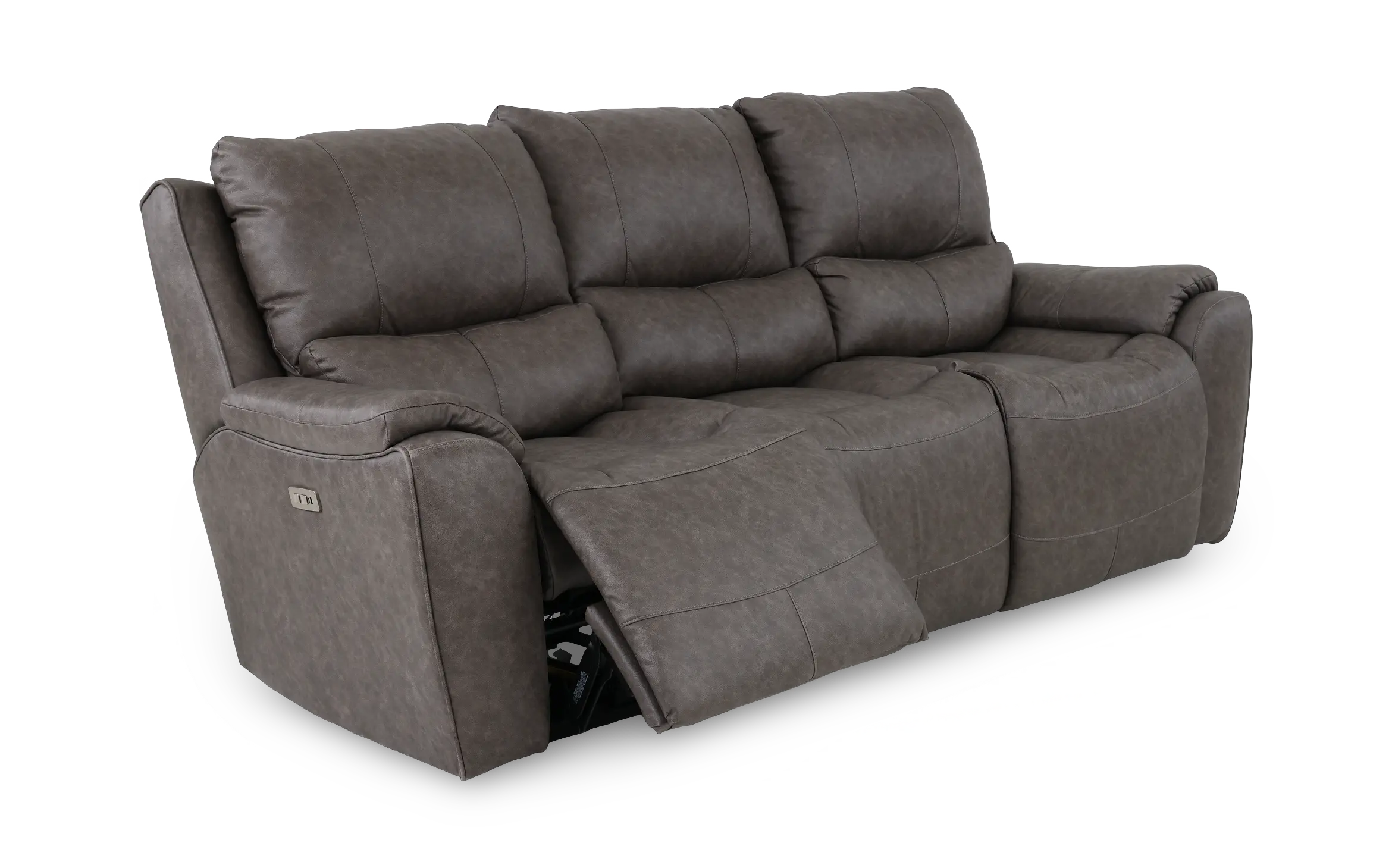 True Grit Greystone Power Reclining Sofa-5