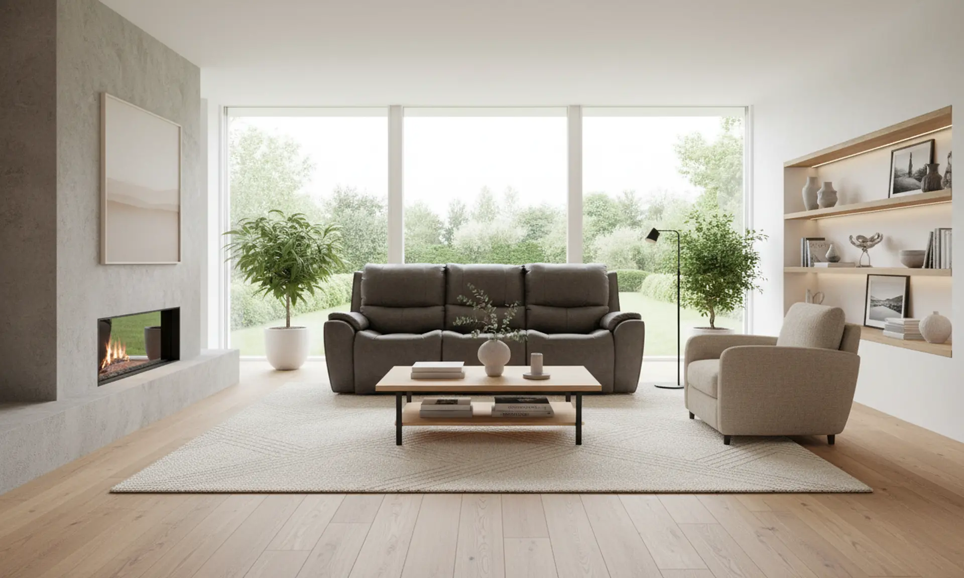 True Grit Greystone Power Reclining Sofa-9