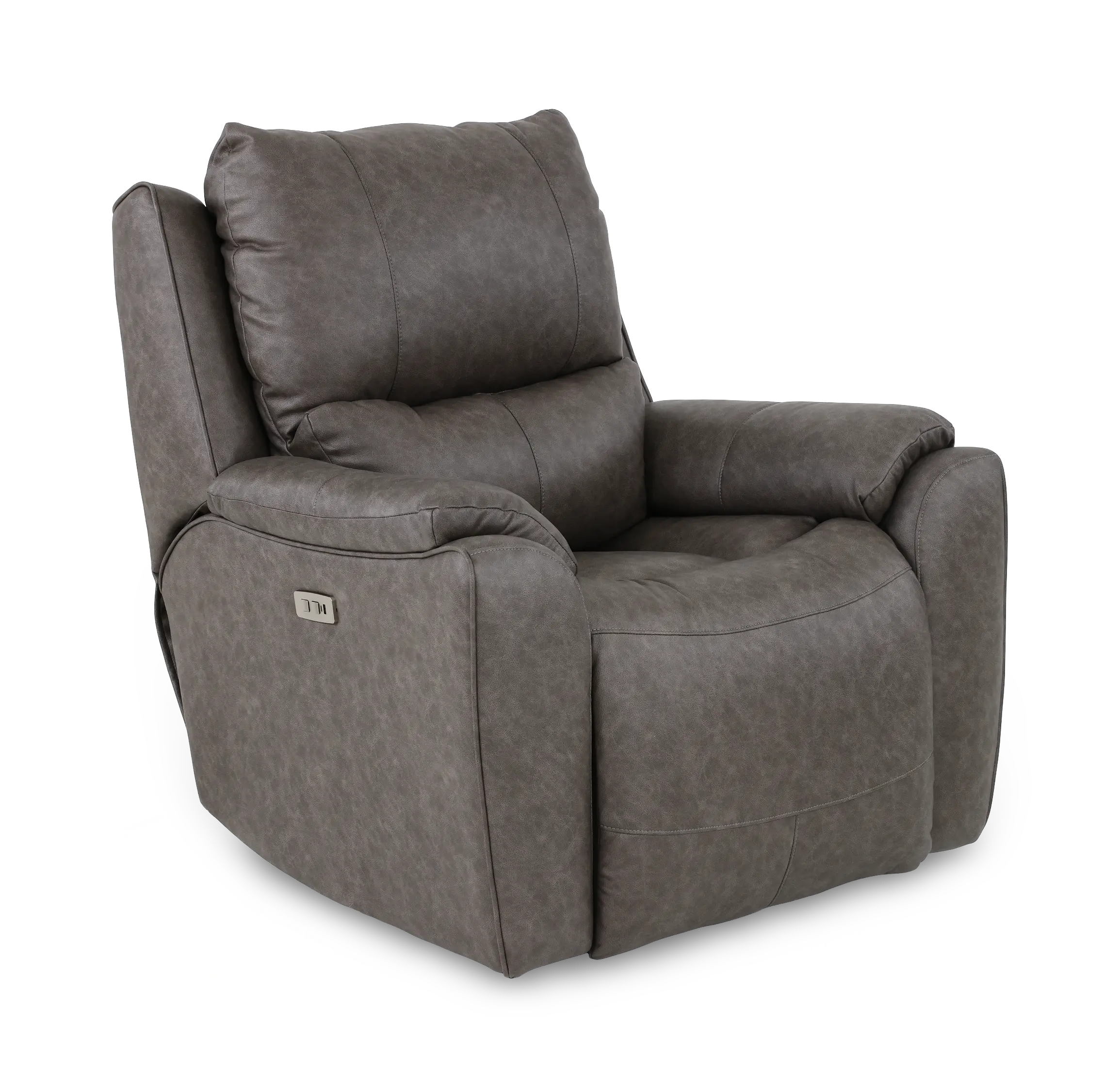 True Grit Greystone Power Rocker Recliner-1