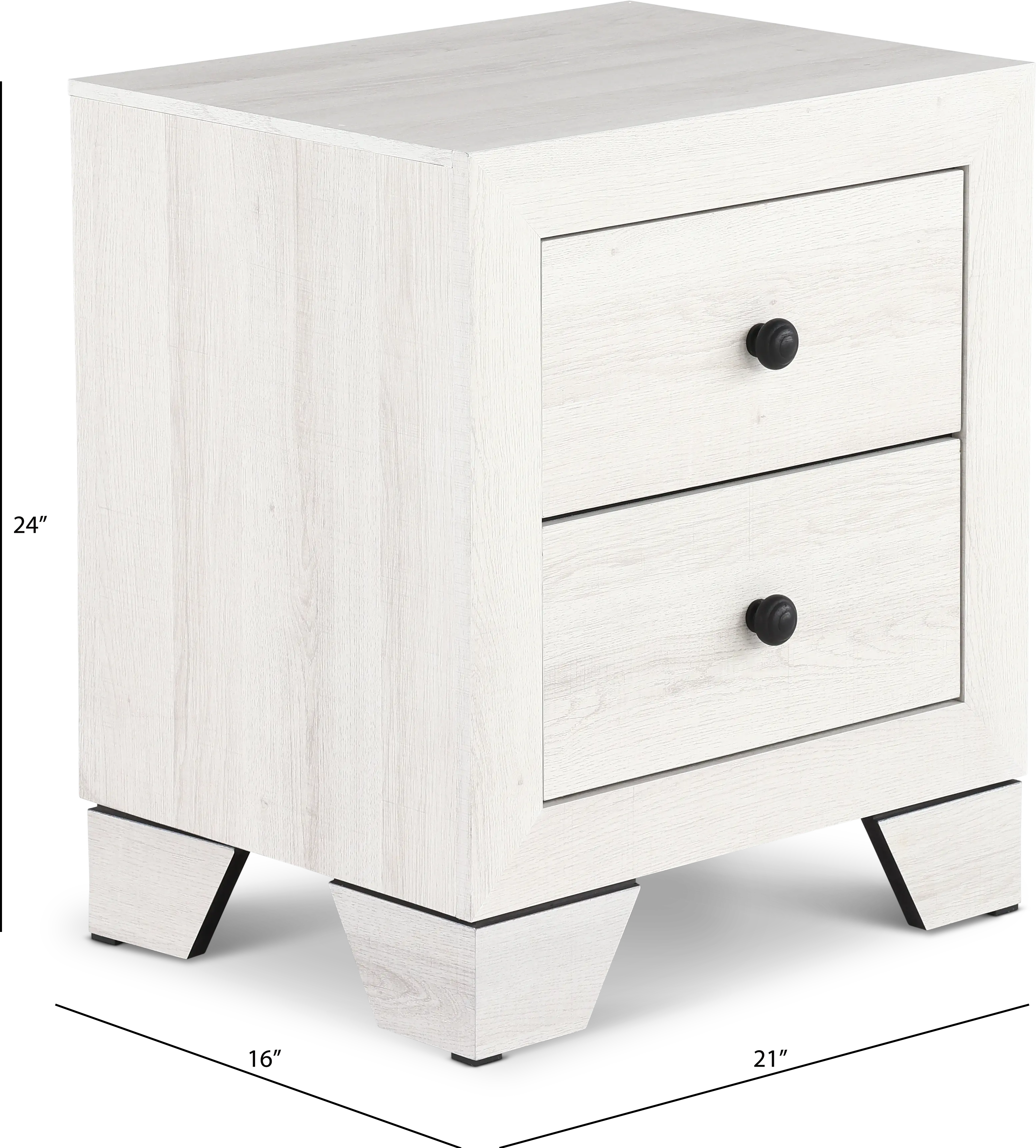 Alix White Youth Nightstand-3