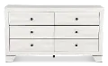Alix White Youth Dresser