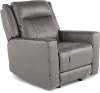 Madras Gray Glider Recliner