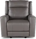 Madras Gray Glider Recliner