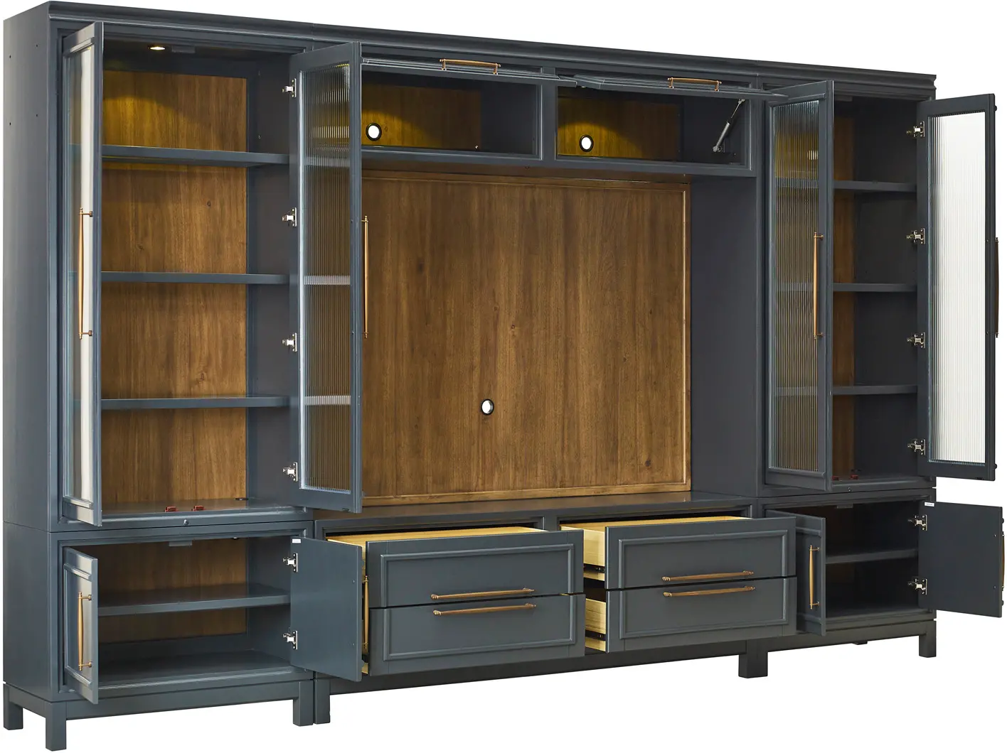 Alexander Midnight Blue Entertainment Wall-3