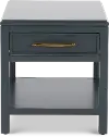 Alexander Blue End Table
