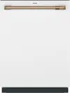 CDT858P4VW2 GE Cafe Top Control Dishwasher with Ultra Wash - Matte White