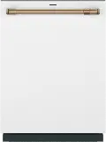 CDT858P4VW2 GE Cafe Top Control Dishwasher with Ultra Wash - Matte White