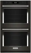 KOED527PBS KitchenAid® 27  Double Wall Ovens with Air Fry Mode - Black Stainless Steel