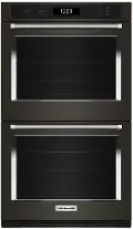 KOED527PBS KitchenAid® 27 Double Wall Ovens with Air Fry Mode - Black Stainless Steel