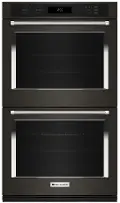 KOED530PBS KitchenAid® 30 Double Wall Ovens with Air Fry Mode - PrintShield Black Stainless Steel