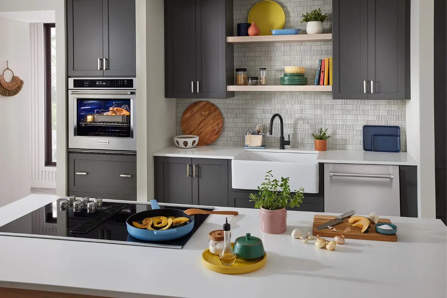 KOES530PPS KitchenAid® 30 Single Wall Oven with Air Fry - PrintShield Stainless-3