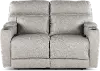 Jaguar Pebble Power Reclining Loveseat with Headrest and Lumbar