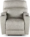 Jaguar Pebble Power Recliner with Headrest and Lumbar
