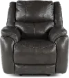 Galaxy Gray Zero Gravity Power Recliner with Adjustable Headrest and Lumbar