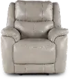 Galaxy Taupe Zero Gravity Power Recliner with Adjustable Headrest and Lumbar