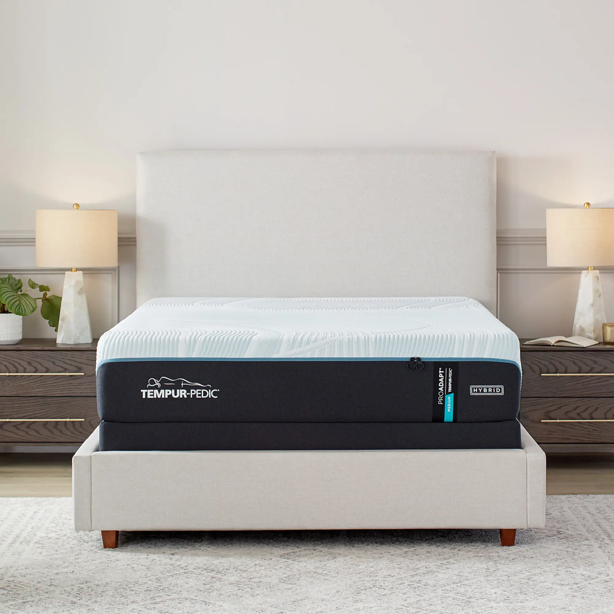 TXL-2PC-PADAPT2-HM Tempur-Pedic ProAdapt 2.0 Medium Hybrid Split King Mattress-2