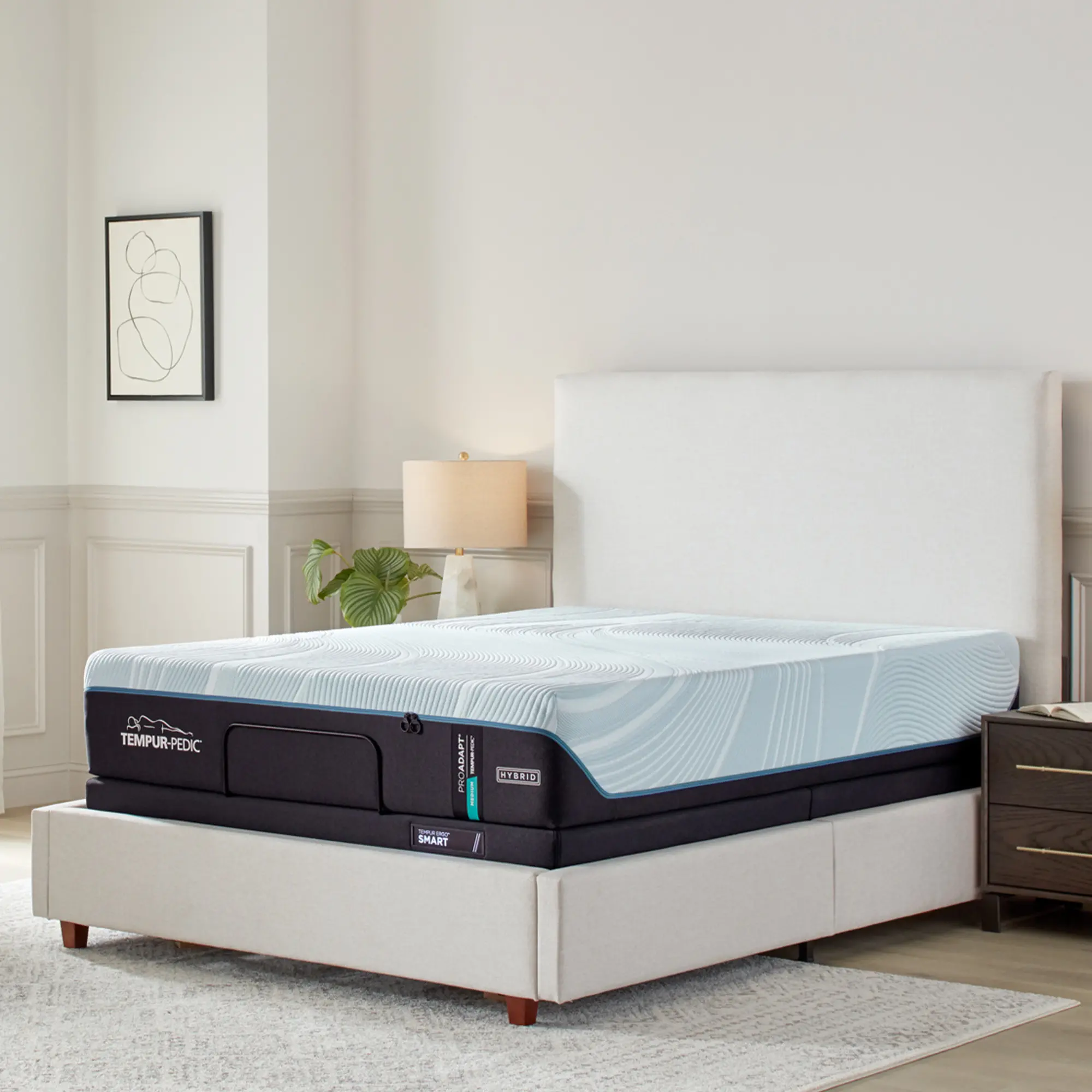 TXL-2PC-PADAPT2-HM Tempur-Pedic ProAdapt 2.0 Medium Hybrid Split King Mattress-3