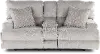 61289/1816-28/2371-28 Renaldo Stone Gray Zero Gravity Power Reclining Loveseat