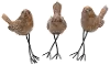 Assorted Sitting Bird Figurine