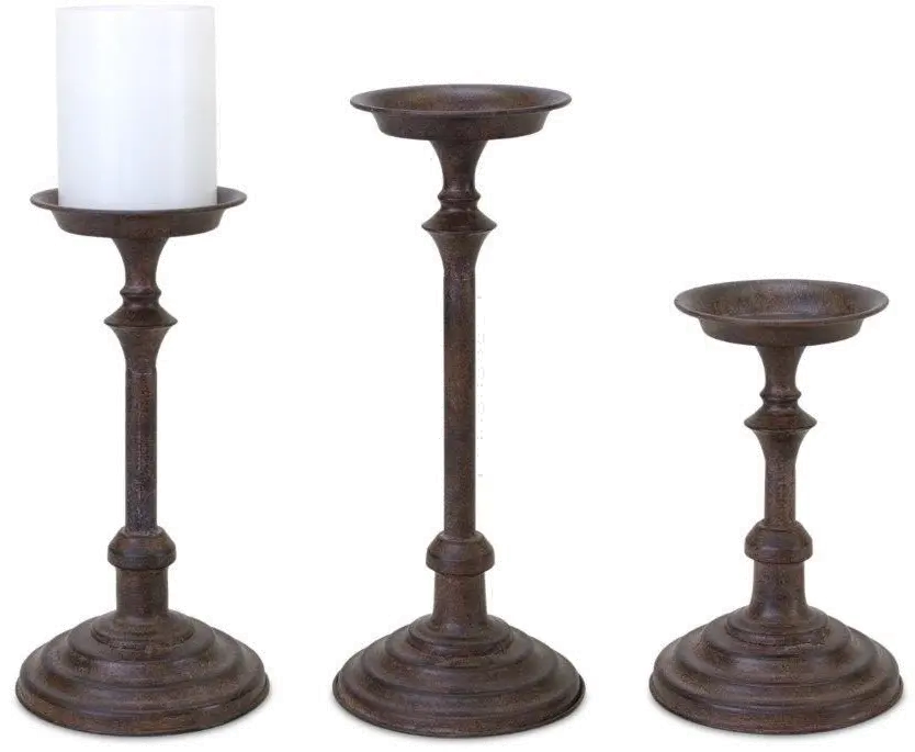 Small Metal Candle Holder-1
