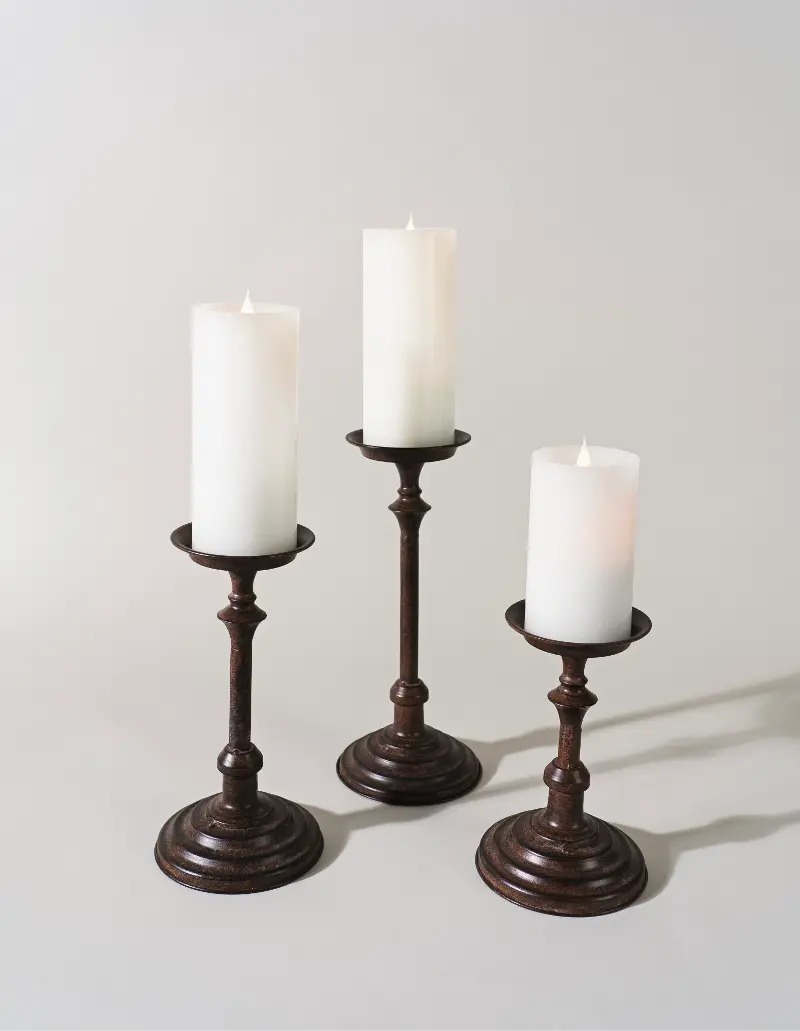 Medium Metal Candle Holder
