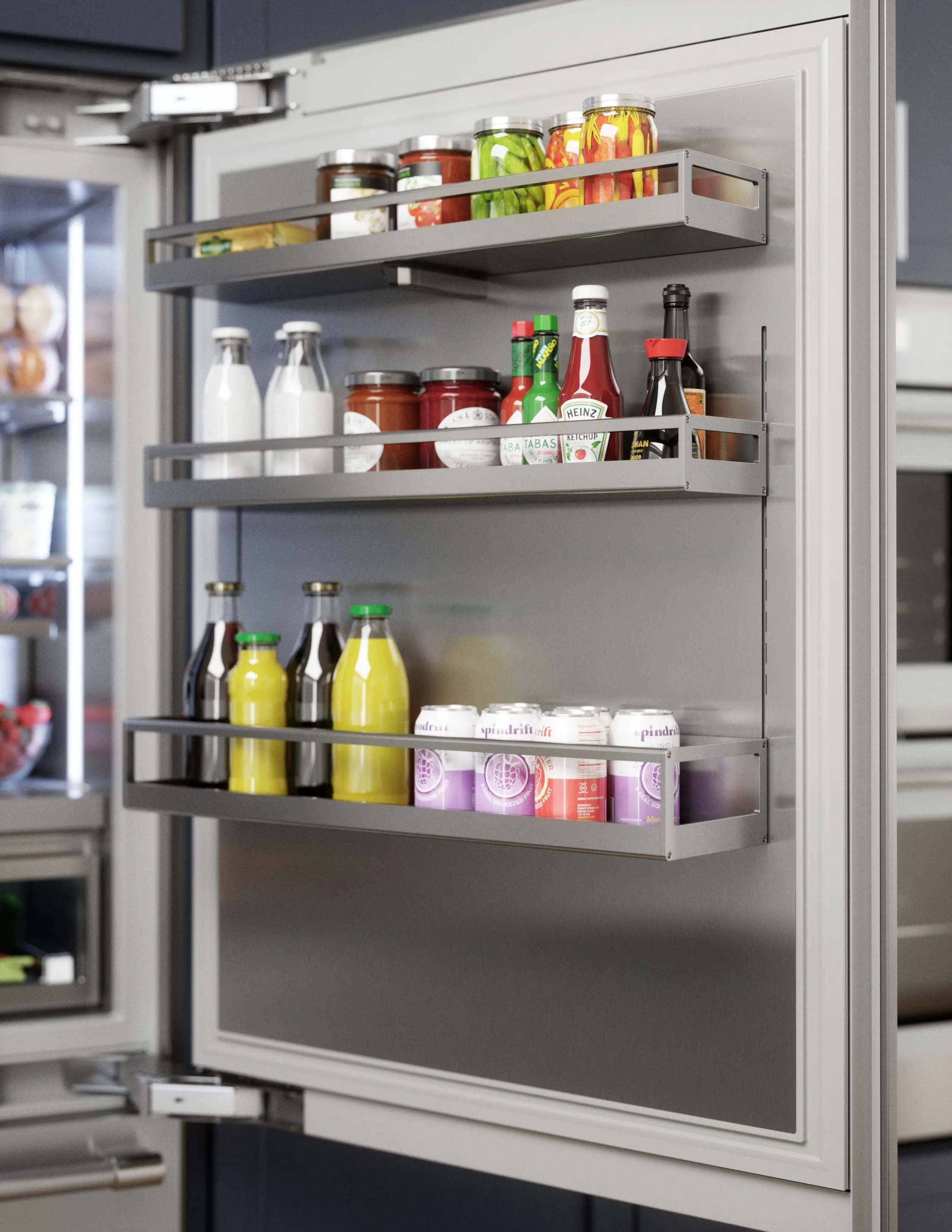 T36BB120SS Thermador 18.8 Cu Ft Built-In Bottom-Freezer Refrigerator - Counter Depth Stainless Steel-11