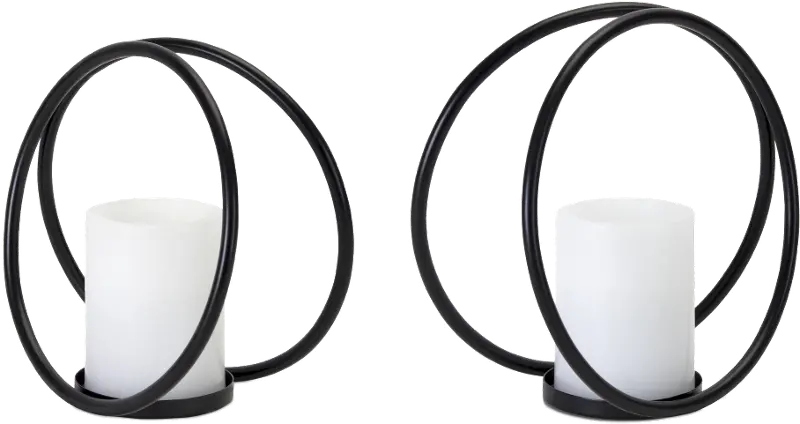 Small Metal Candle Holder