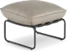 Arizona Thunder Taupe Ottoman