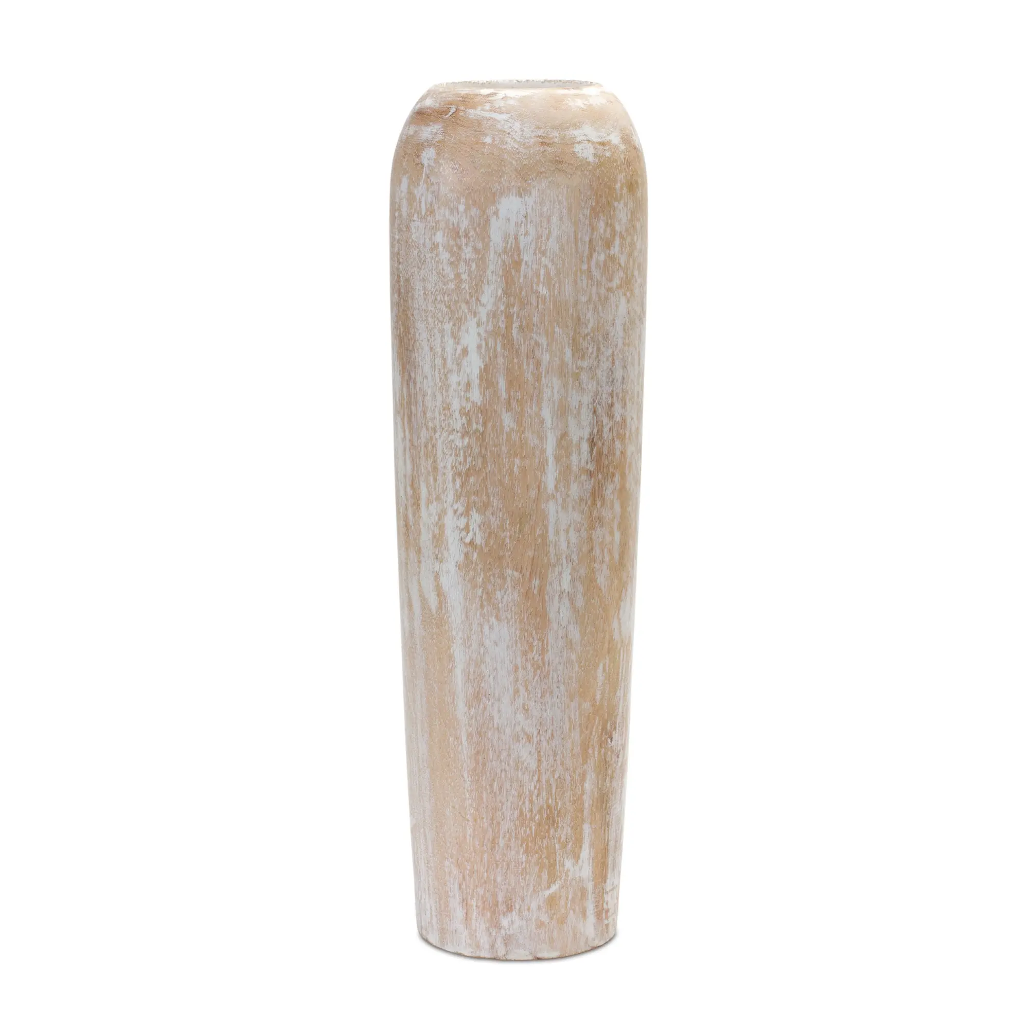 Large Wood Vase-1