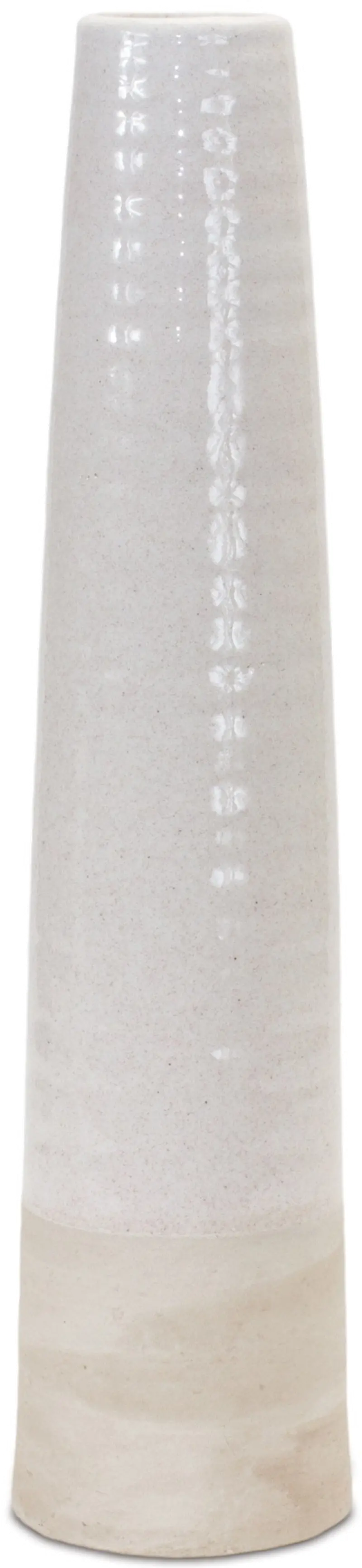 Medium 19.5 Inch Stoneware Vase