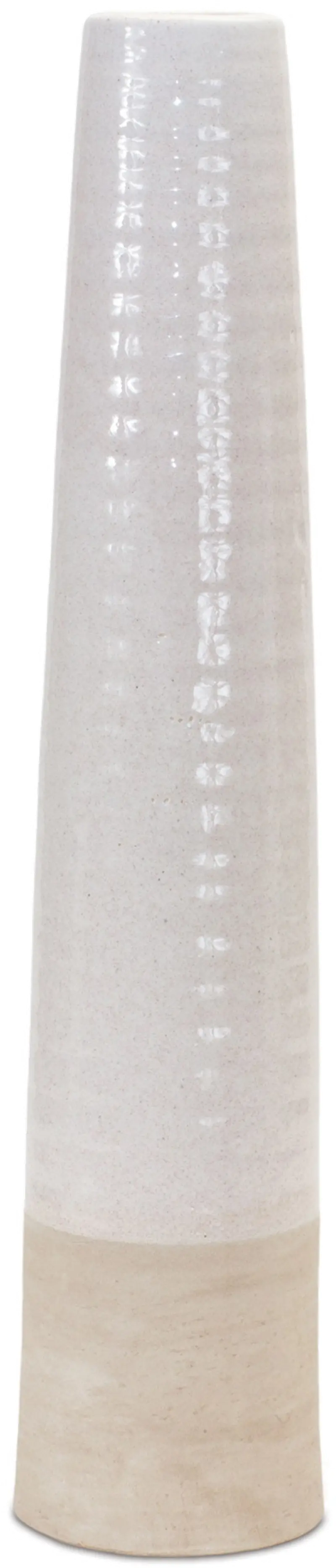 Large 23.5 Inch Stoneware Vase