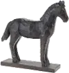 Dark Brown 8 Inch Horse on Stand
