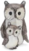 5 Inch Owl with Baby Figurine