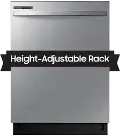DW80CG4021SR Samsung Top Control Dishwasher - Stainless Steel