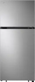 LT18S2100S LG 17.5 Cu Ft Top Mount Garage-Ready Refrigerator - Stainless Steel