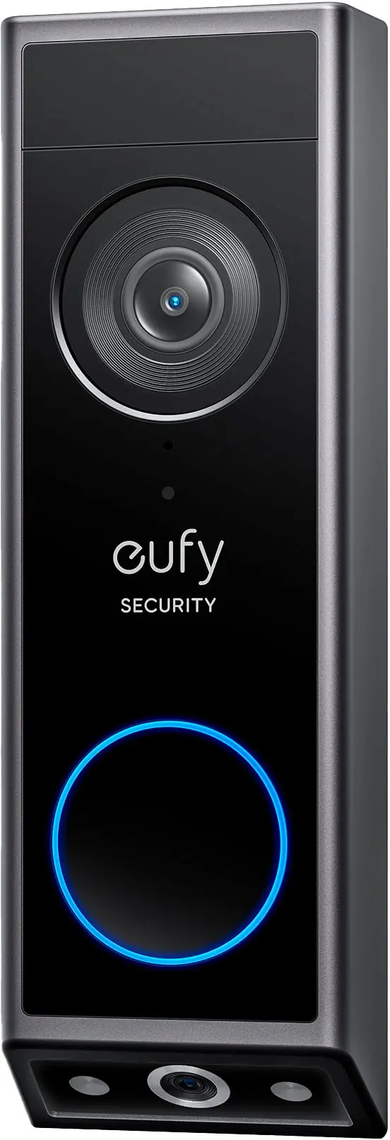 eufy Security E340 Video Doorbell - Wired/Battery Operated - Black-1