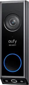 eufy Security E340 Video Doorbell - Wired/Battery Operated - Black
