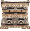 Taos Brown Wool Blend Accent Pillow