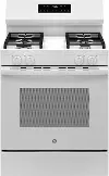 GGF400PVWW GE 5.3 Cu Ft Single Oven Gas Range - White