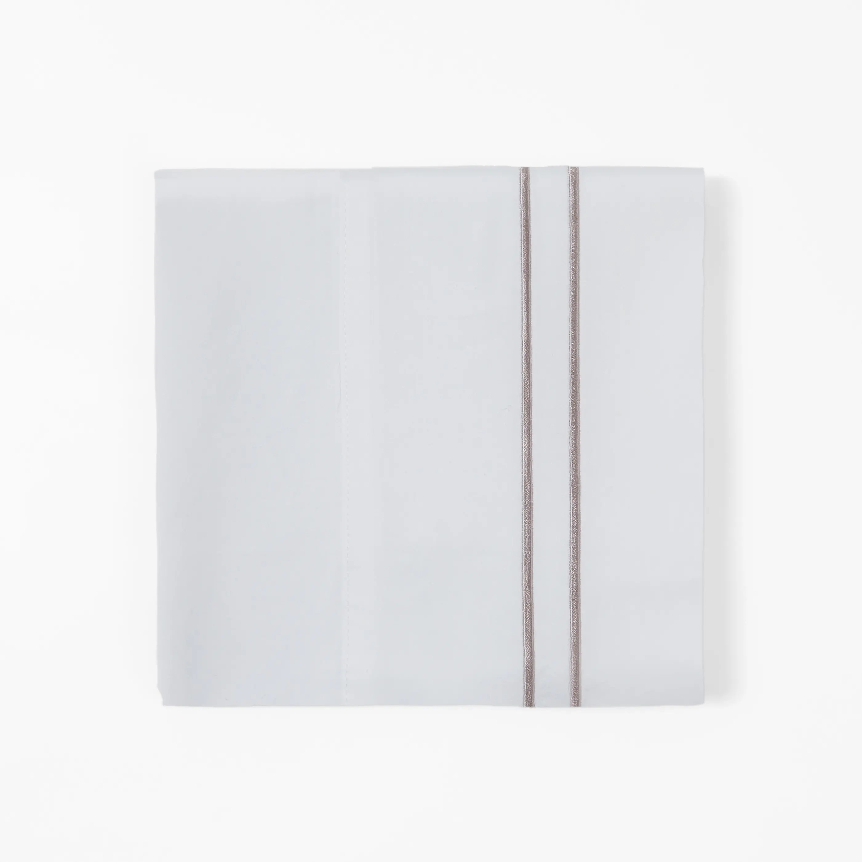 White Embroidered King 4 -Piece Sheet Set-1