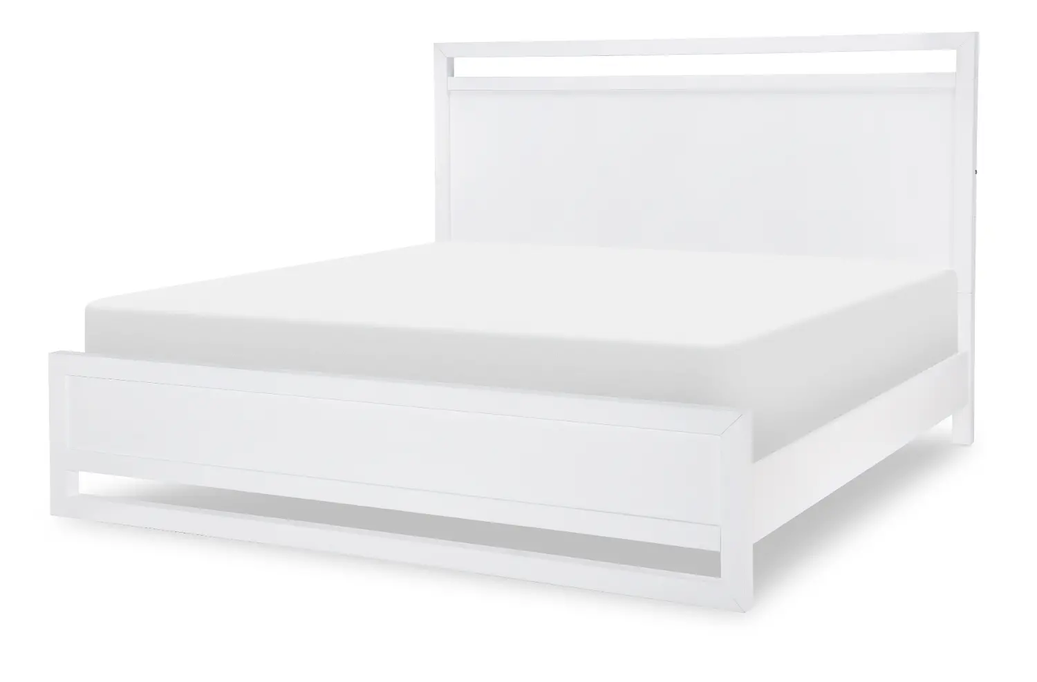 Summerland White Queen Bed-1