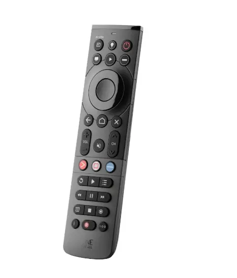 Black One For All Smart Streamer Universal Remote-1